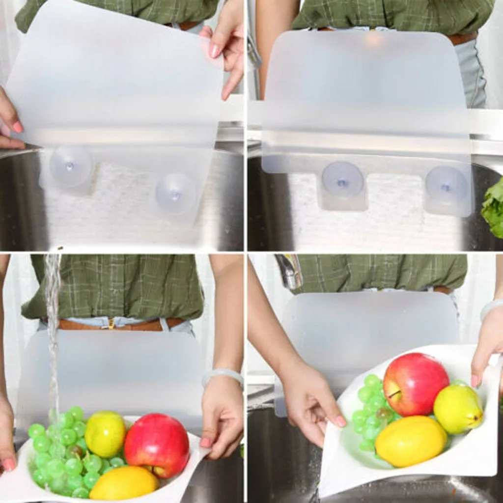 Домашний антивсплеск дефлектор для воды раковины кухонные гаджеты присоска