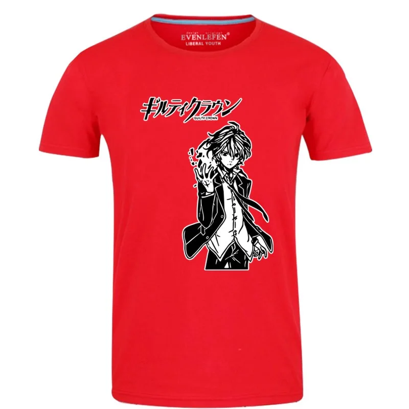Высококачественная хлопковая футболка унисекс в стиле аниме Виная Корона с