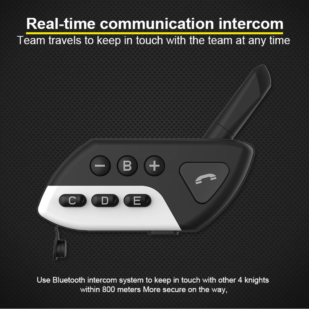 Мотоциклетный Интерком M7 Bluetooth-интерком для шлема FM MP3 | Автомобили и мотоциклы