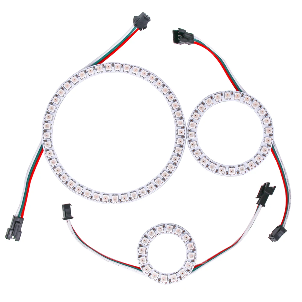 USB WS2812B 5050 RGB кольцо с 14/клавишами RF комплект светодиодных контроллеров WS2812