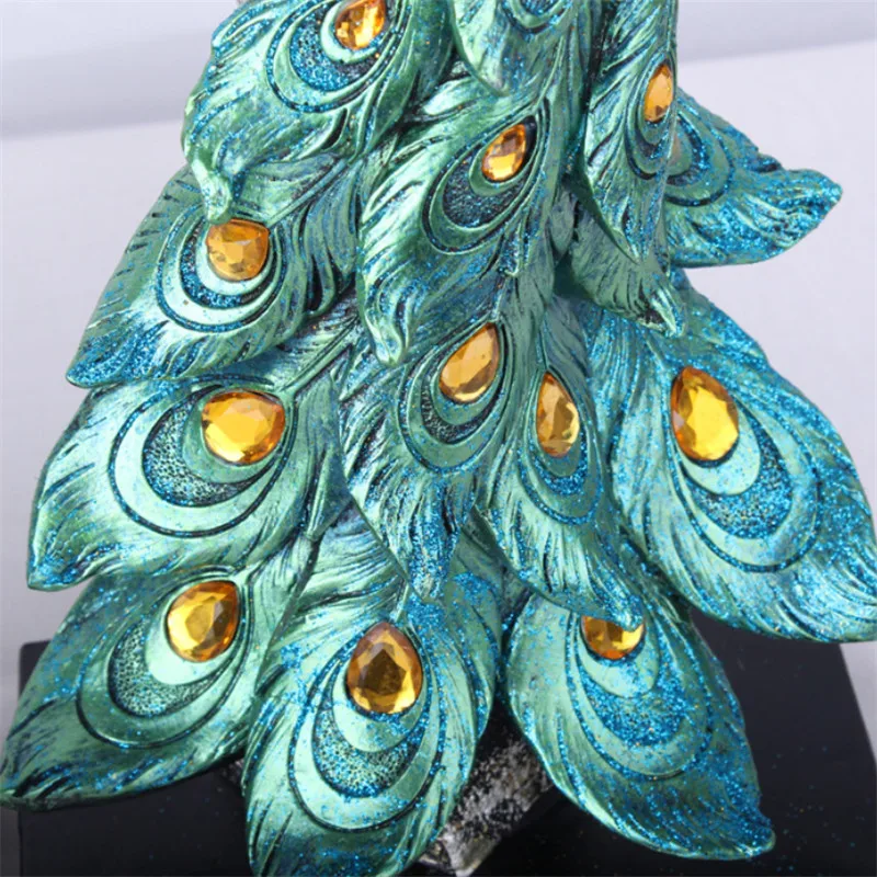 Европейские домашние смолы Золотое животное миниатюрные фигурки креативные