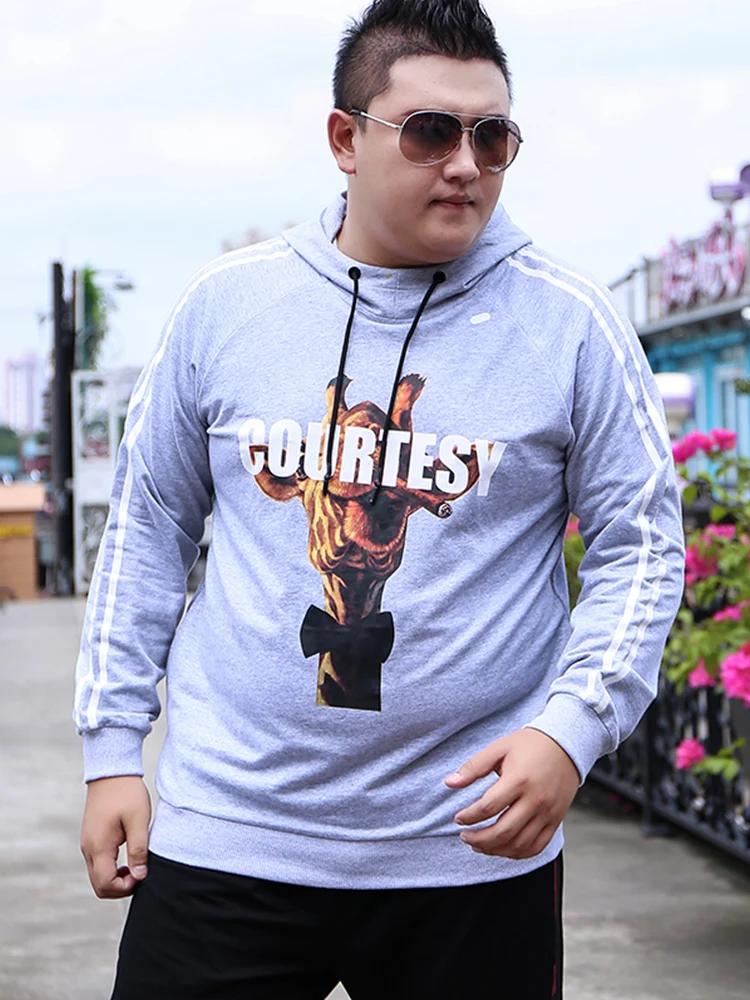 men's harajuku sweatshirt warm gray hooded sweatshirts unisex hip hop japanese hoodie streetwear plus size cotton sportwear male | Мужская