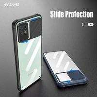 rzants for samsung galaxy a22 5g 4g case lens protection airbag conor slim thin clear cover soft casing phone shell
