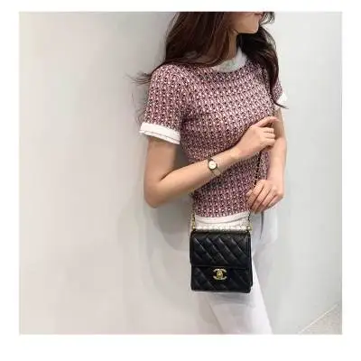 Женская винтажная трикотажная футболки с коротким рукавом и круглым вырезом