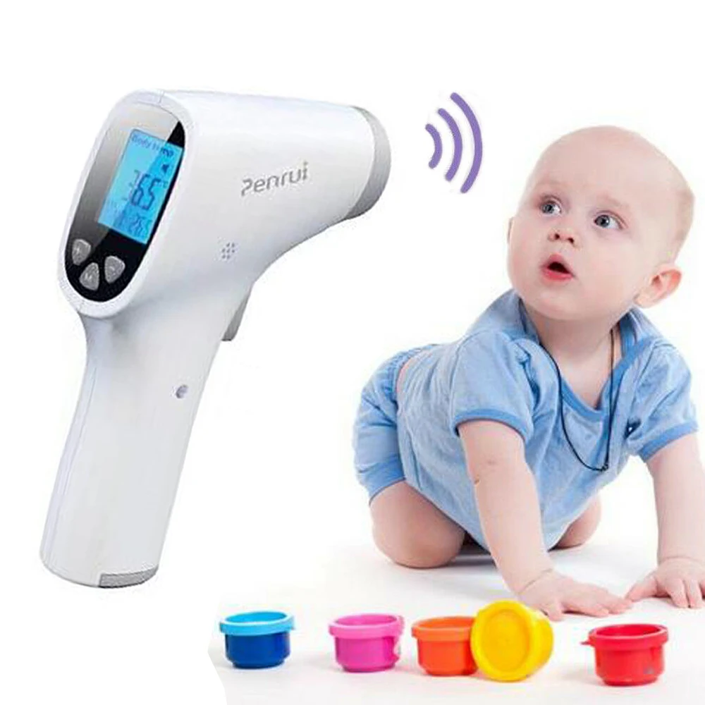 Penrui JRT200 цифровой термометр для взрослых лоб тела ИК инфракрасный пистолет