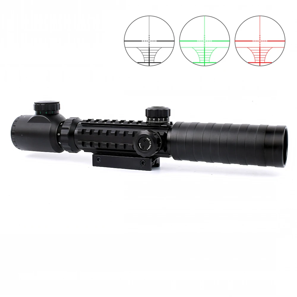 Охотничий прицел WIPSON B Brand 3-9x32 EG красный/зеленый точечный с подсветкой