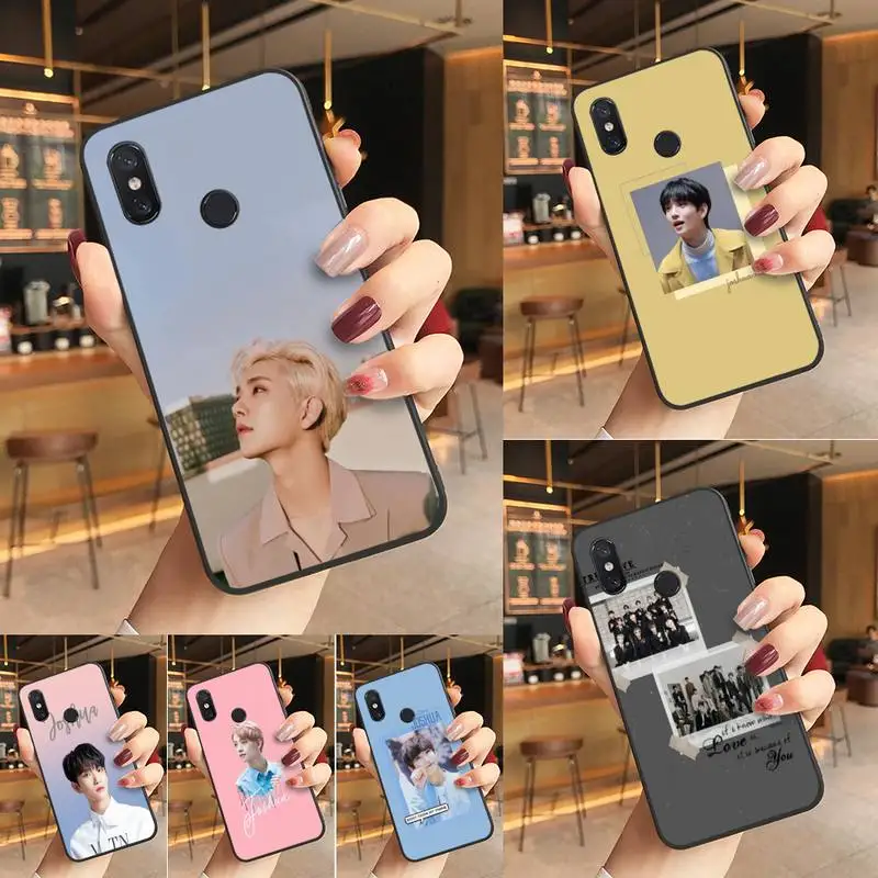 

Babaite Seventeen joshua DIY Custom Phone Case For Redmi note 8 8Pro 8T 6pro Redmi 8 7A 6A Xiaomi mi 8 9 Fundas Capa