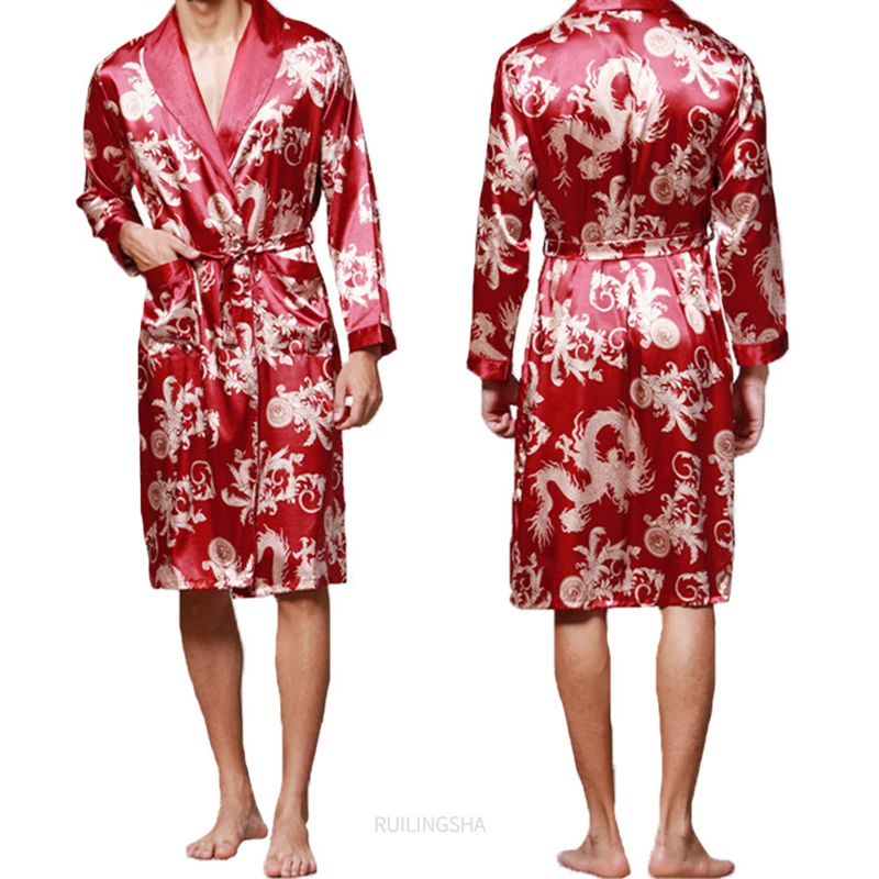 Халат мужской цвет в ассортименте S M L XL XXL 1 шт|Халаты| |