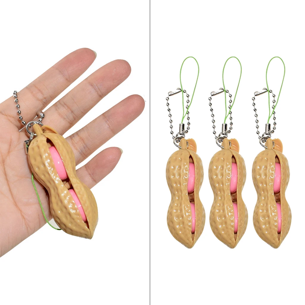 

Игрушки Fidget декомпрессии арахиса игрушки мягкие Squeeze бобы ключей красивое стресс Releiver игрушки для детей и взрослых подарок