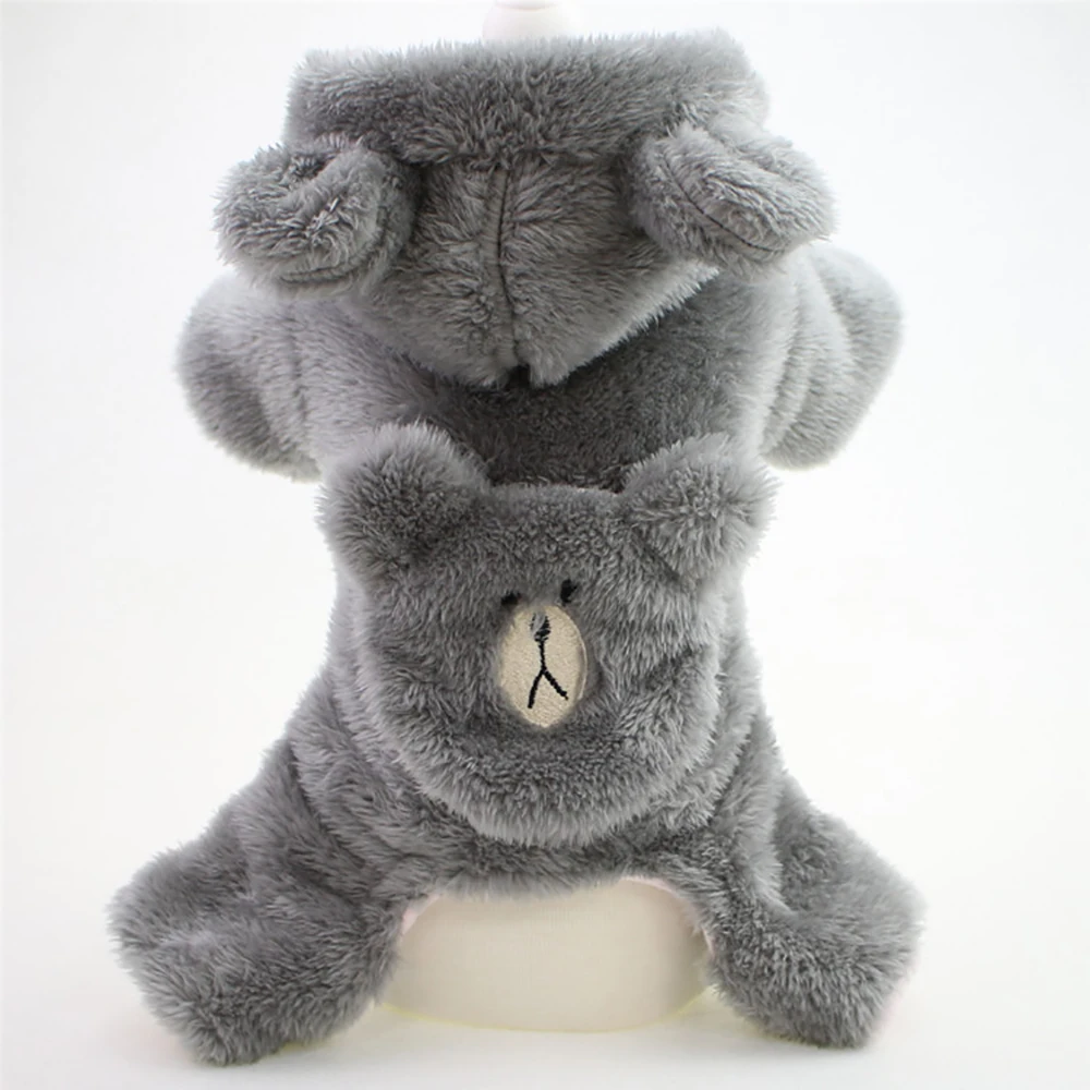 

Dog Hoodie Fluffy Faux Fur Polyester Dog Jacket, for Young Dog Warm and Soft Breathable Cozy Pet Clothes