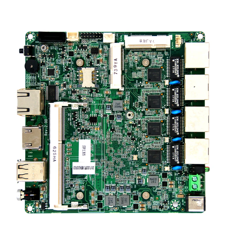 Pfsense J1900 4 LAN мини-фотомагнитная материнская плата TPM2.0 | Инструменты