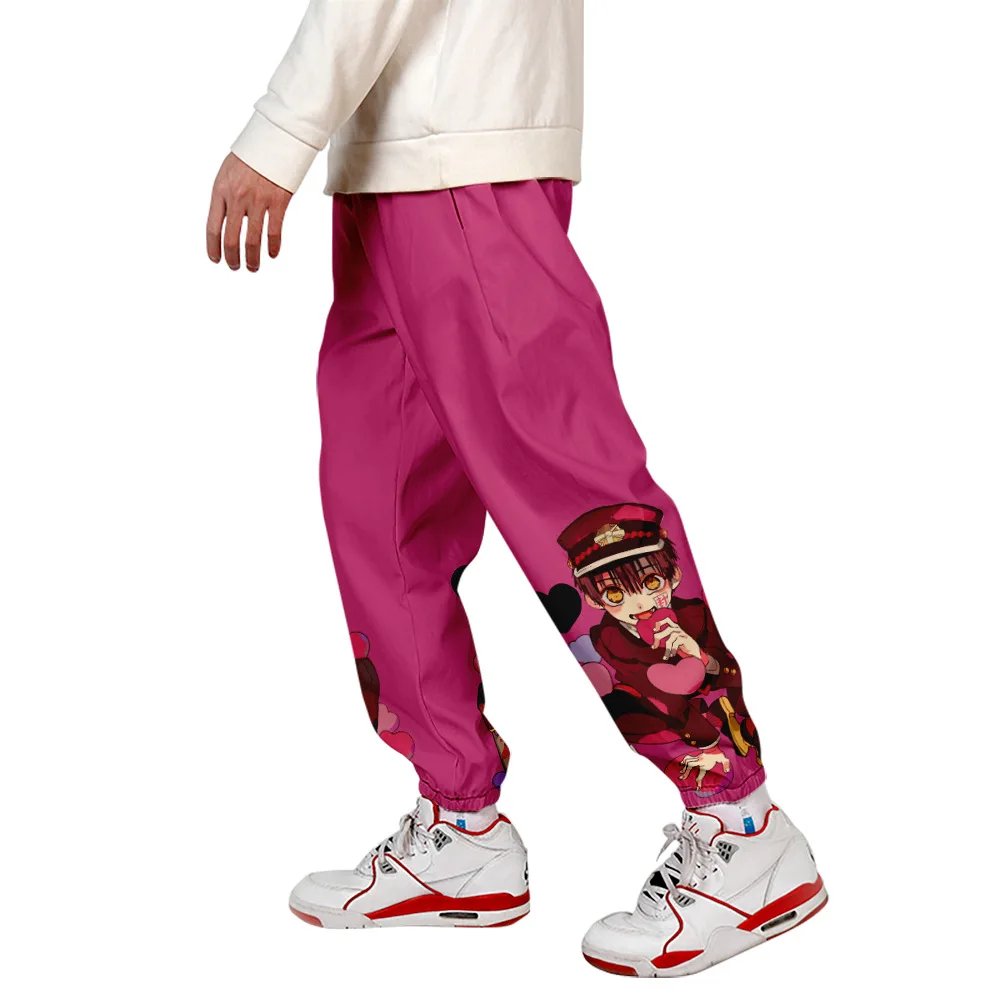

2020 3D Print Anime Toilet-bound Hanako-kun Cargo Pants Hip hop Harajuku Streetwear Elastic Waist Hip Hop Autumn Winter Pants