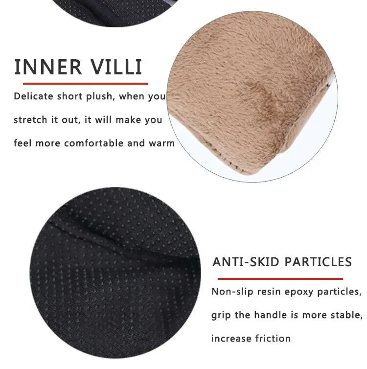 

USB Heated Gloves Winter Thermal Hand Warmer Electric Heating Glove Battery Powered Thermal Waterproof For Motorcycle Ski Gloves