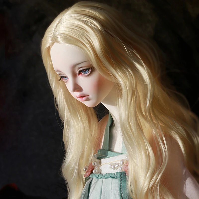 

Парик для шарнирных кукол SD 1/3, длинный волнистый, для шарнирных супер-волос