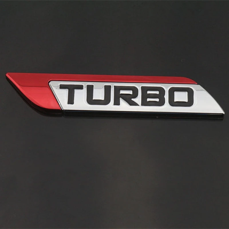 Автомобильный Стайлинг 3D турбо зарядное устройство наклейка эмблема значок