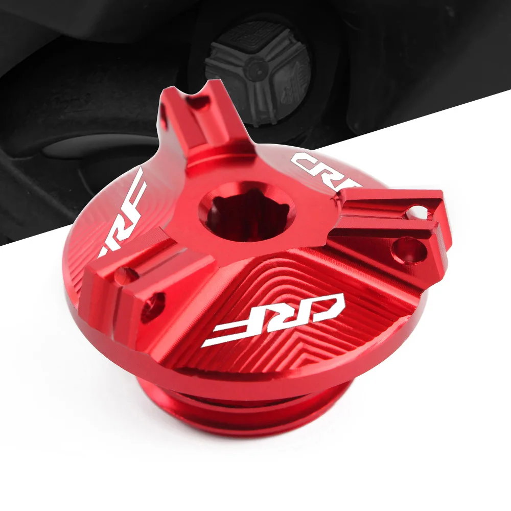 Алюминиевая крышка наполнителя масла для мотоцикла Honda CRF150R CRF450X CRF1000L CRF 125R 250R 450R