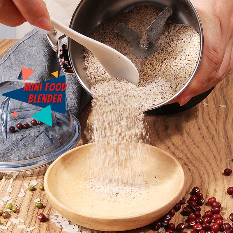 Миниатюрный Электрический миксер измельчитель для продуктов блендер кофе соли