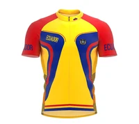 2022 more style ecuador republic men and women classic cycling team short sleeved bike road mountain race clothing bike jersey
