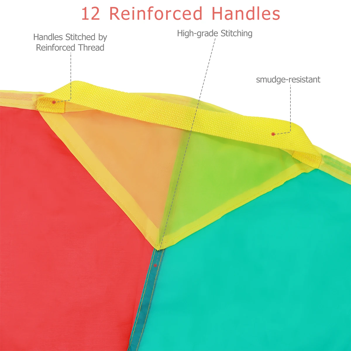WINOMO Детская игра парашют радужная игрушка для раннего развития в детском саду