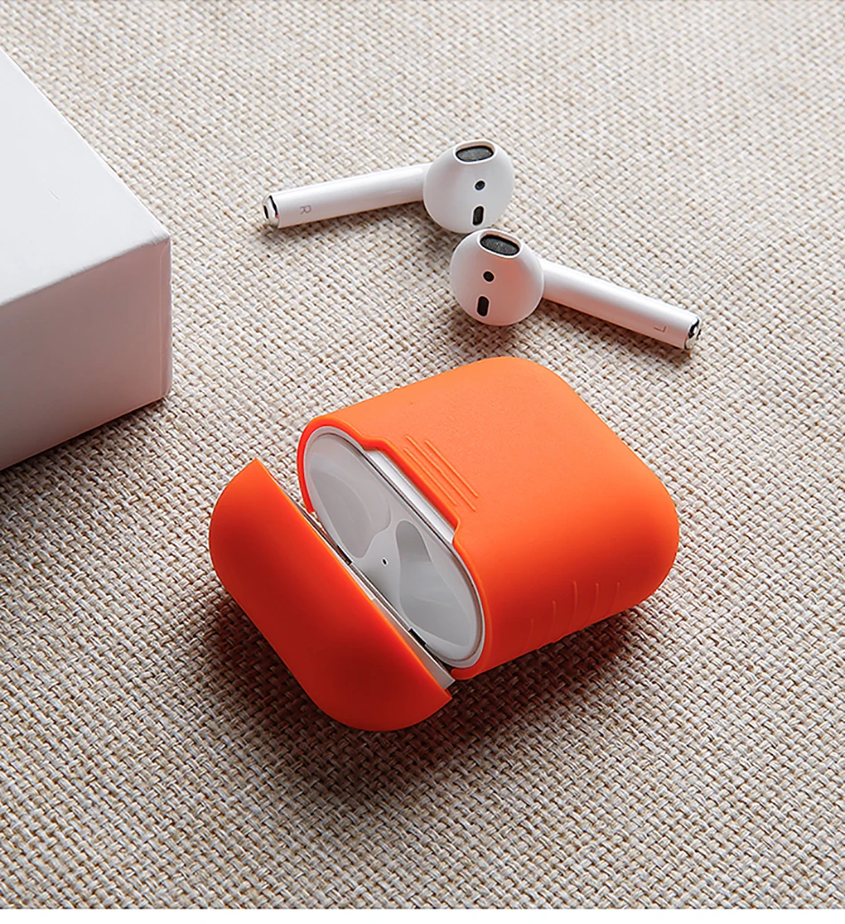 Силиконовый чехол для Apple Airpods для Air Pods чехол s для Airpods Pro Bluetooth наушники кожаный чехол для наушников Аксессуары