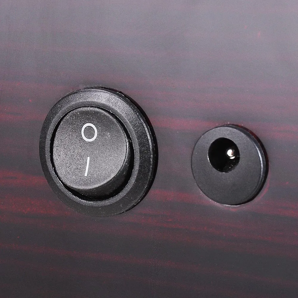 Yescom автоматический двойной намоточный дисплей коробка Вишневый Деревянный