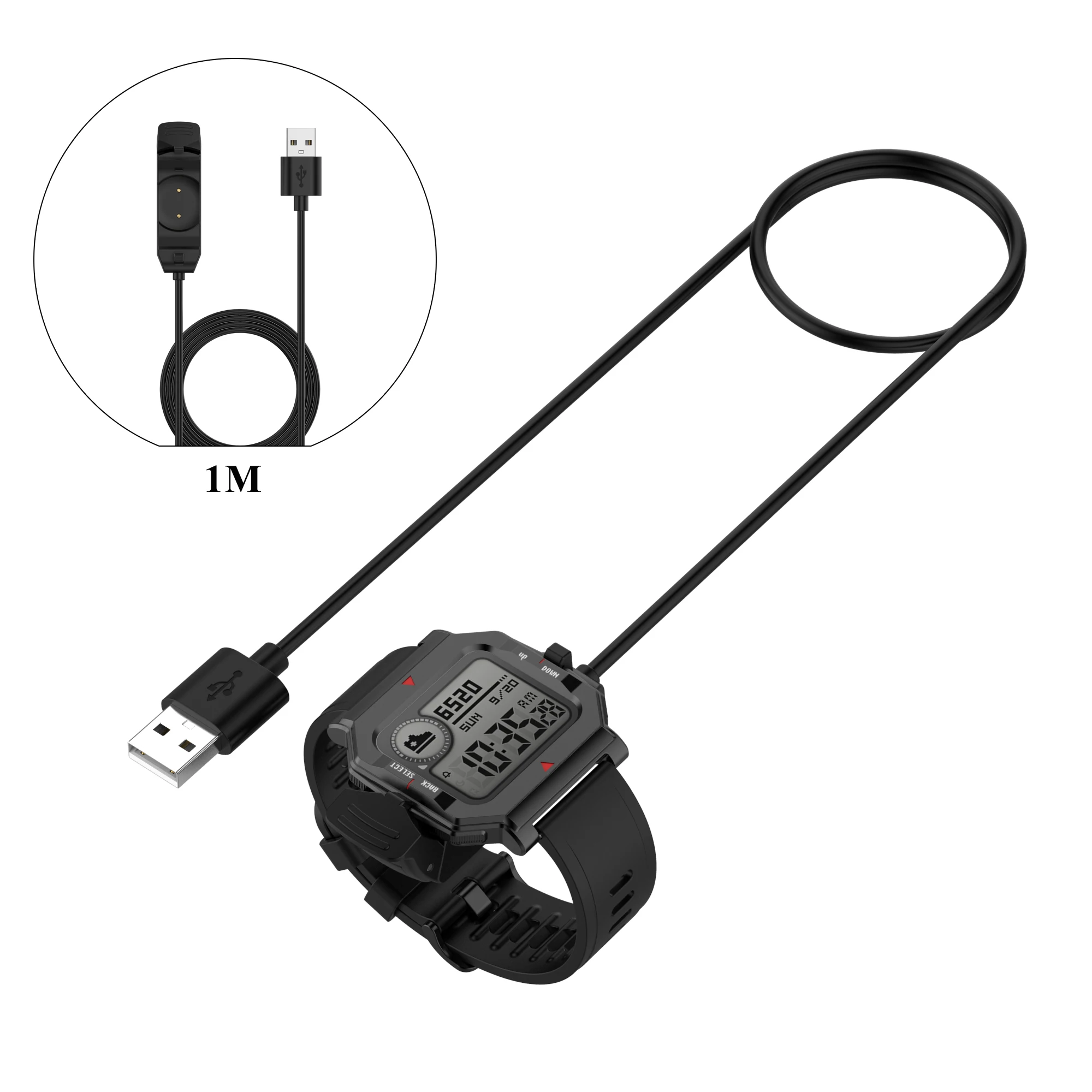 USB-кабель для зарядки смарт-часов Amazfit Neo A2001, 1 м | АлиЭкспресс