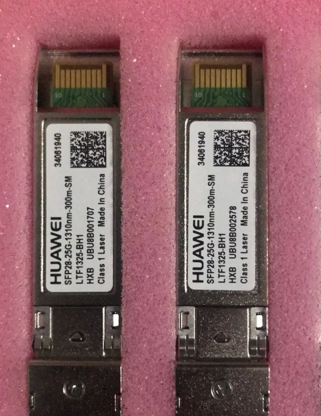 

Высокоскоростной трансивер Huawei SFP 34061940 sfp28-25g-1310nm-300m-sm, одномодовый, 25G, 1310 нм, 300 м, lc, smf, 0,3 км