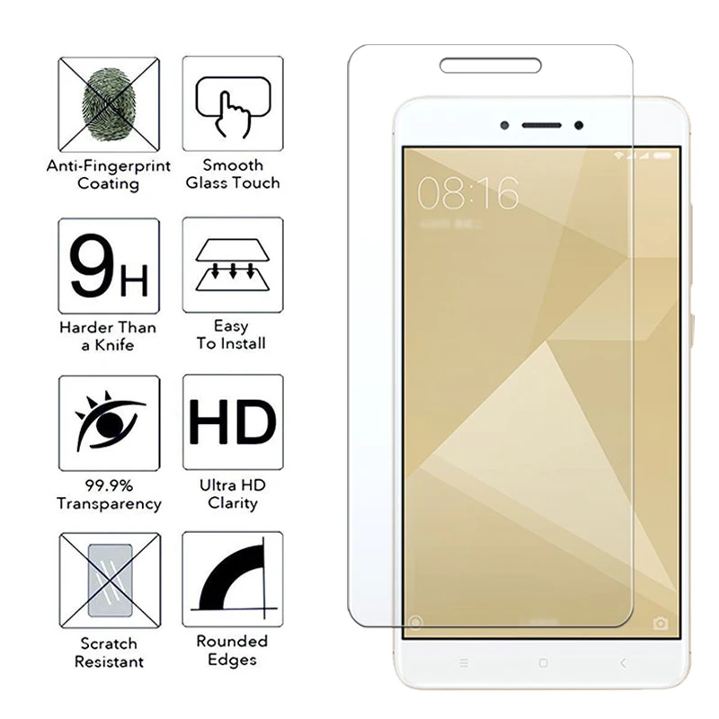 1 3 шт защитное стекло на для Xiaomi redmi 4 x 4x radmi x4 экран протектор kisomi mi4x бронированный
