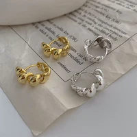 2022 new simple texture of high grade sense earrings earrings for women korean fashion jewelry design personalized earrings