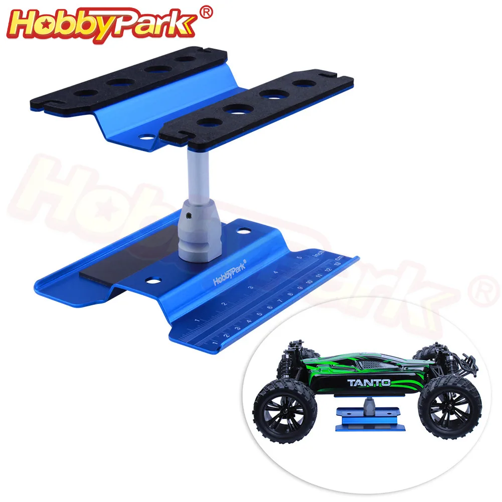 Алюминиевая машина из сплава RC рабочий стенд ремонтная рабочая станция вращение на 360 градусов лифт или ниже для моделей 1/8 1/10 масштаб