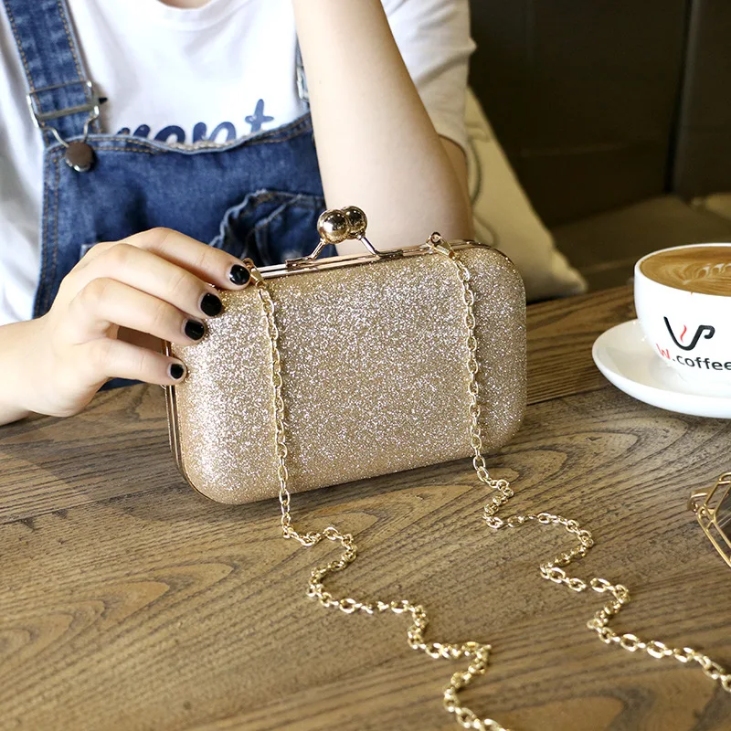 

Dinner Bag Women's Bag 2021 New Fashion Mobile Phone Change Chain Small Bag One Shoulder Messenger Hand Bag