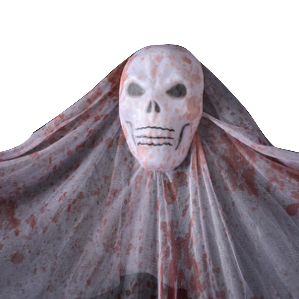 Голос Управление светильник светящиеся звук страшная маска Призрак/большой