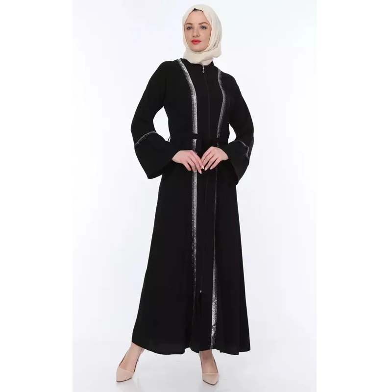 Мусульманский кардиган, абайя, халат, кимоно, халат, Джуба, Дубай, Ближний Восток, Рамадан, арабское исламское платье, 527