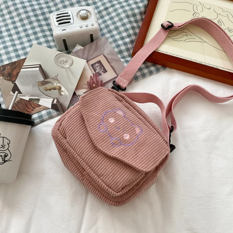 

Хит продаж, Женская холщовая сумка на молнии, Студенческая сумка-тоут в стиле преппи, сумка-мессенджер на плечо, маленькая Вельветовая сумка...