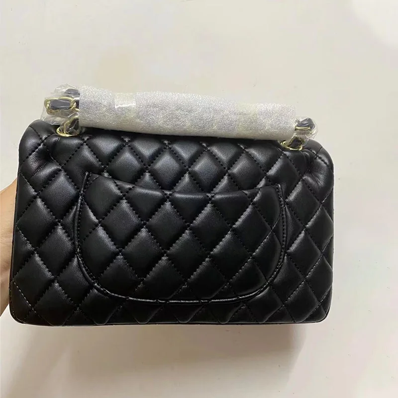 

Black Elegant Fashion High Quality New Casual Versatile Women's Designer Chain Light Simplicity Classic Messenger Shoulder Bag