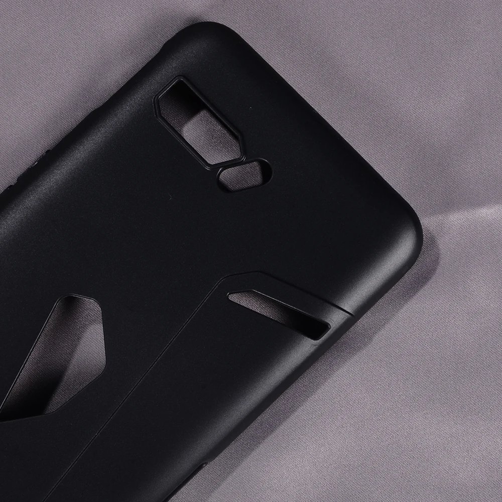 Чехол для Asus ROG Phone II ZS660KL Матовая Мягкая силиконовая задняя крышка чехол телефона