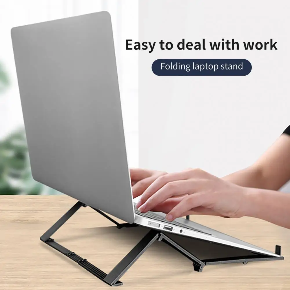 

Laptop Holder Strong Bearing Capacity High Strength Washable Desk Tablet Holding Stand for Office