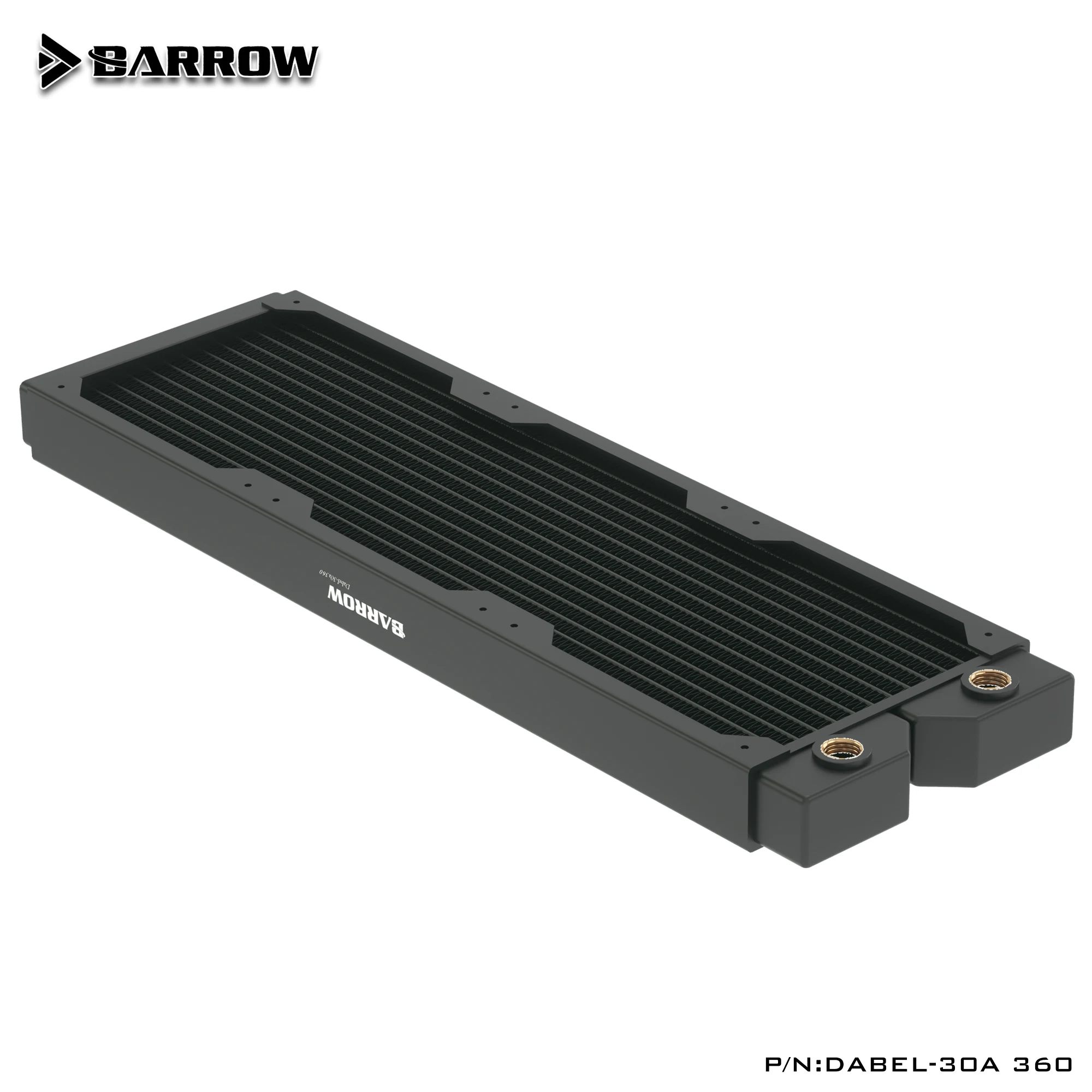 

Barrow water cooler PC copper radiator single-wave waterways 30mm thickness Dabel-30a 360/480mm for RGB PC CPU cooler 120 fans