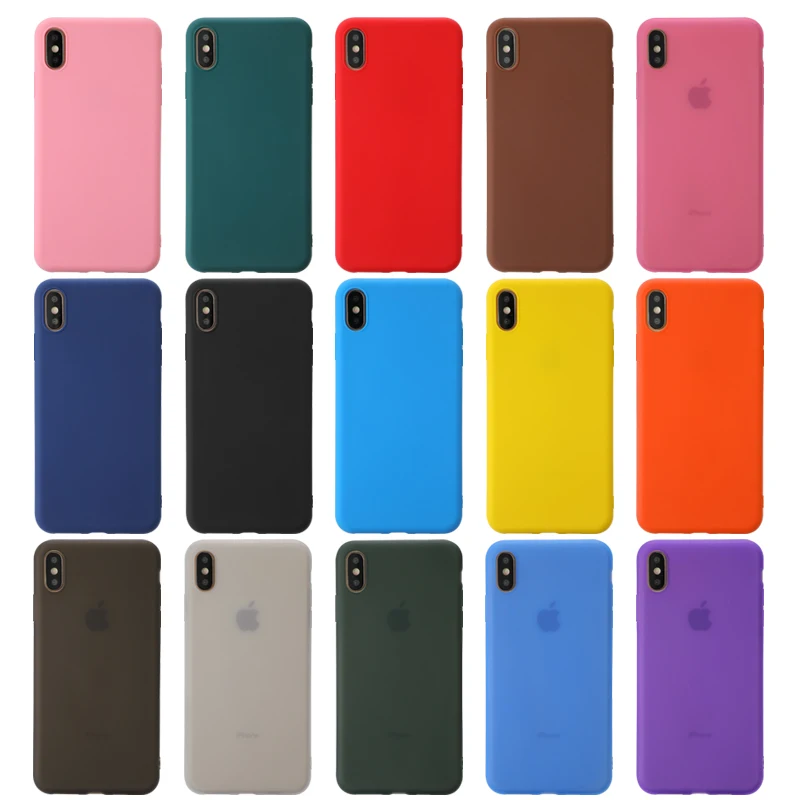 Case do Telefone Móvel para o Iphone Fosco Mini 5.4 6.1 6.7 11 5.8 6.5 xs x xr 7 8 6 Plus 100 Pçs Livre Express Gc120104 12 Pro Max 1 Telefonia e Comunicação