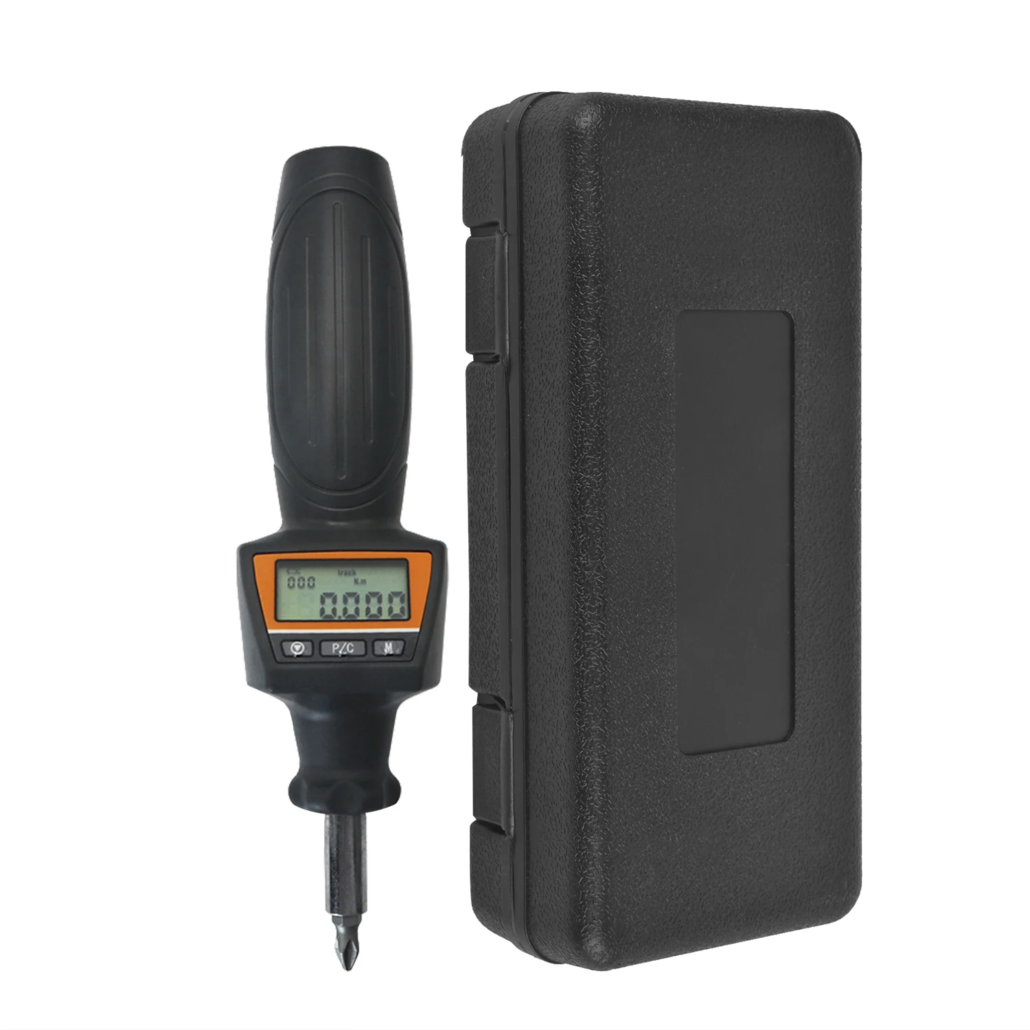 

Portable Mini Digital Torque Screwdriver with Buzzer and LED Flash Alarm Dual Direction Cordless Torque Interchangeable Head