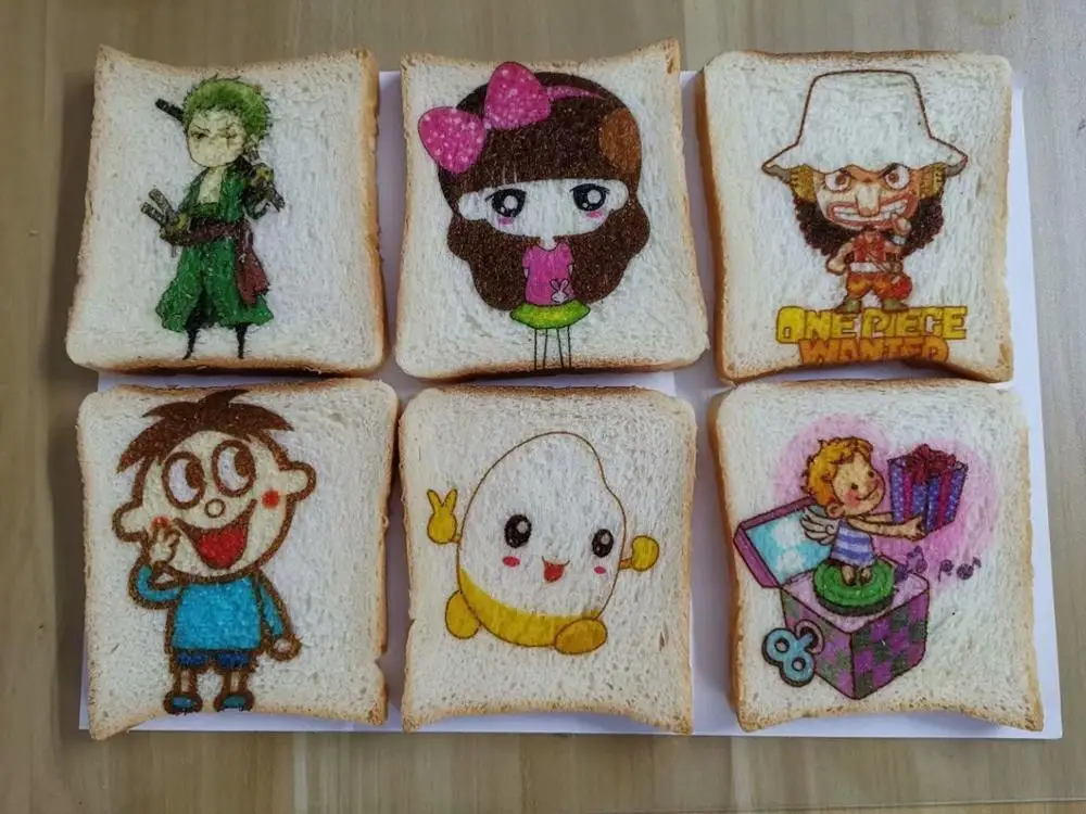 Full Smart Latte Art Coffee Drinks Printer Food Printer Chocolate Cake Macaroon  Printer