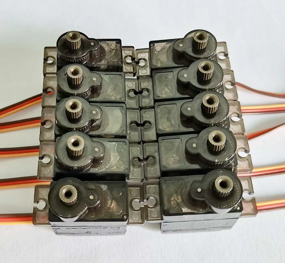 MG90S-Servo micro SG90 para robot de control remoto, helic&oacute;ptero, avi&oacute;n, barco, coche, MG90 9g Trex 450, quadcopter-0