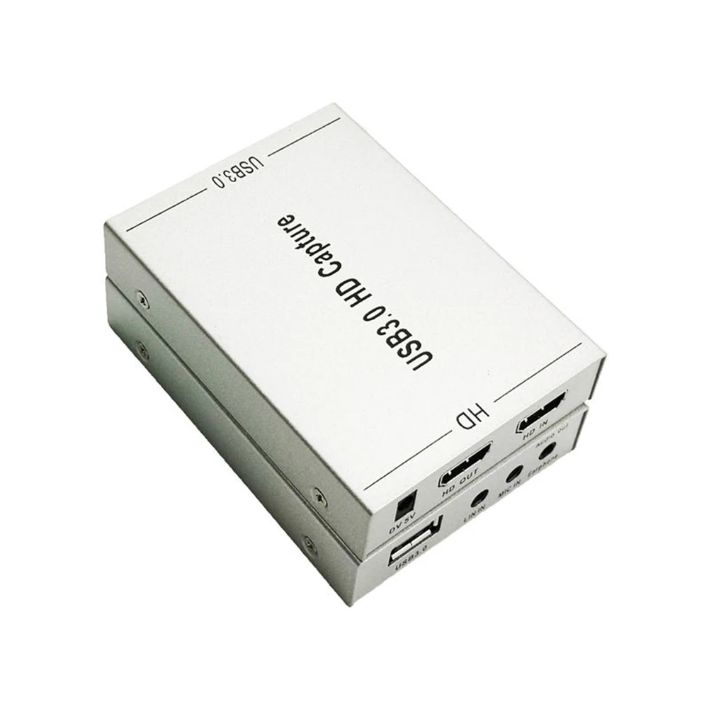 

USB 3.0 Grabber Record Box Game Live HDTV HD Video Capture Card Lightweight Game Playing Elements for PS4 Switch