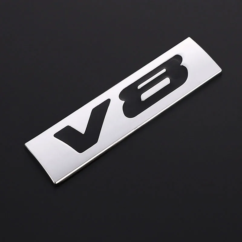 Автомобильная наклейка V8 Задняя эмблема значок наклейки задний багажник