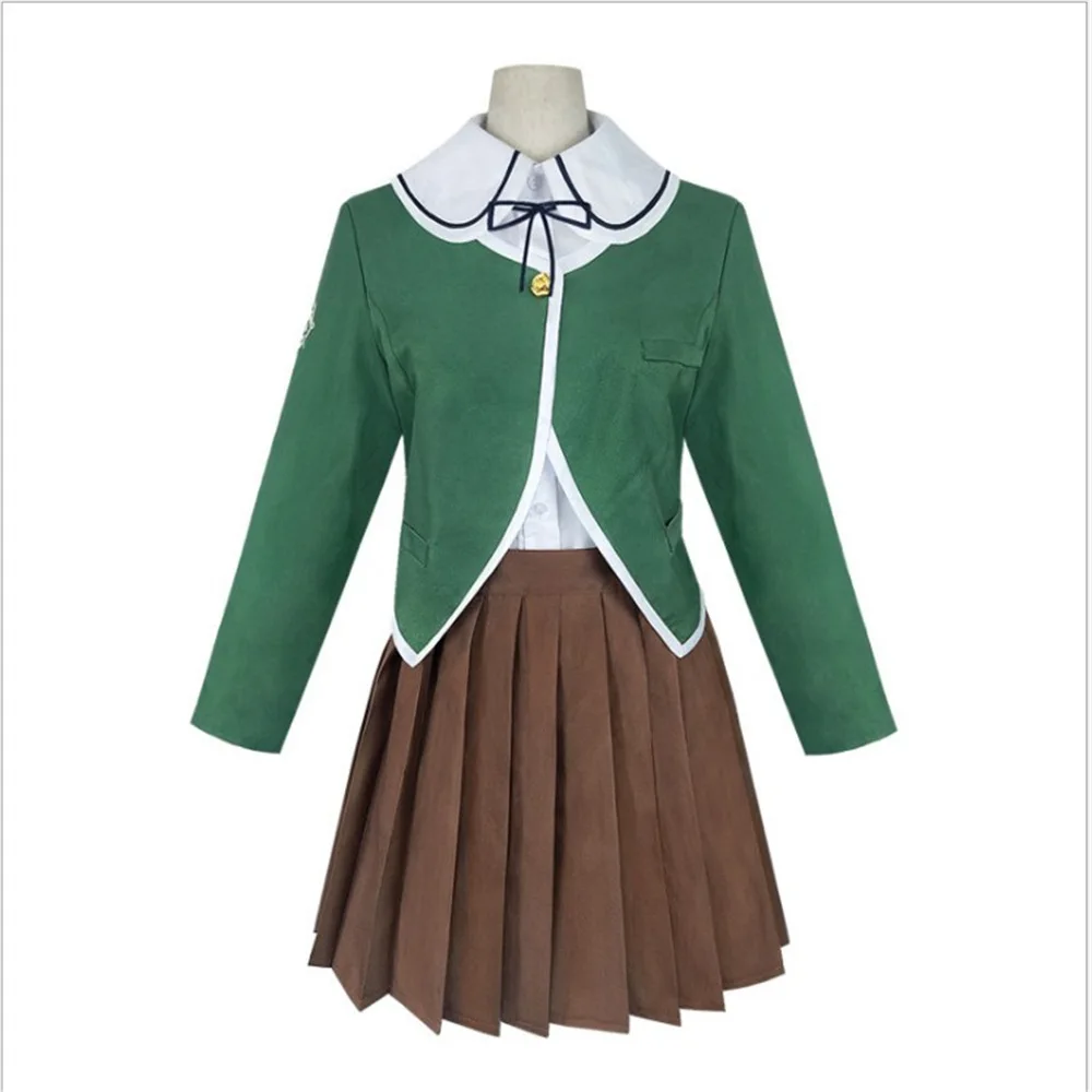 Костюм для косплея данганронпа чихиро Фудзисаки школьная форма на Хэллоуин