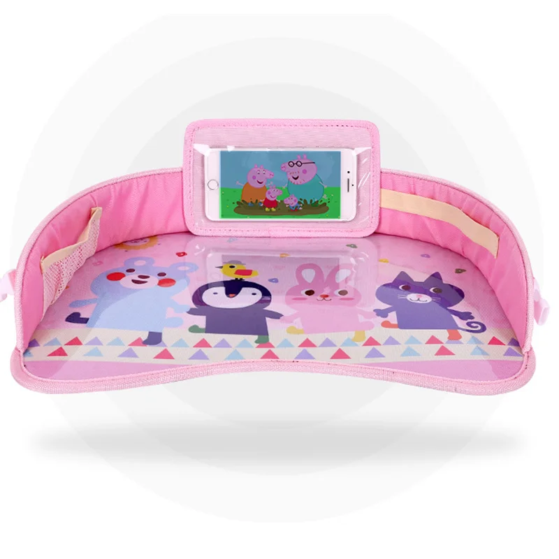 Детский портативный столик поднос для хранения еды держатель коляски