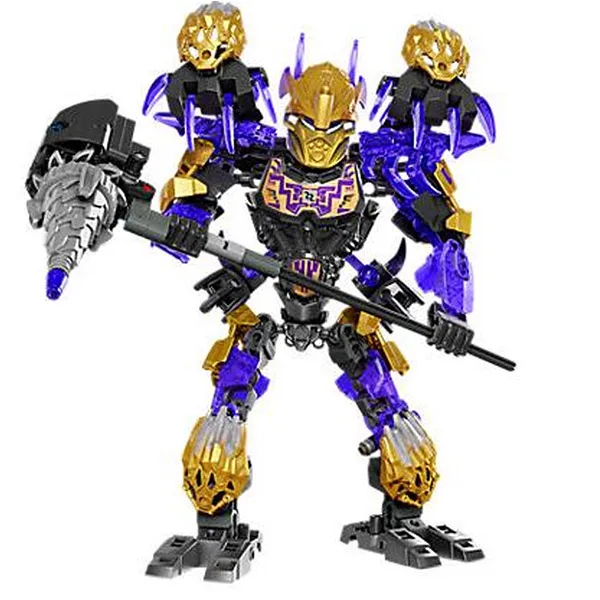 Bevle XSZ 612-3 Биохимический воин BionicleMask светильник Bionicle Onua Terak Строительный Блок Совместимые 71309 игрушки