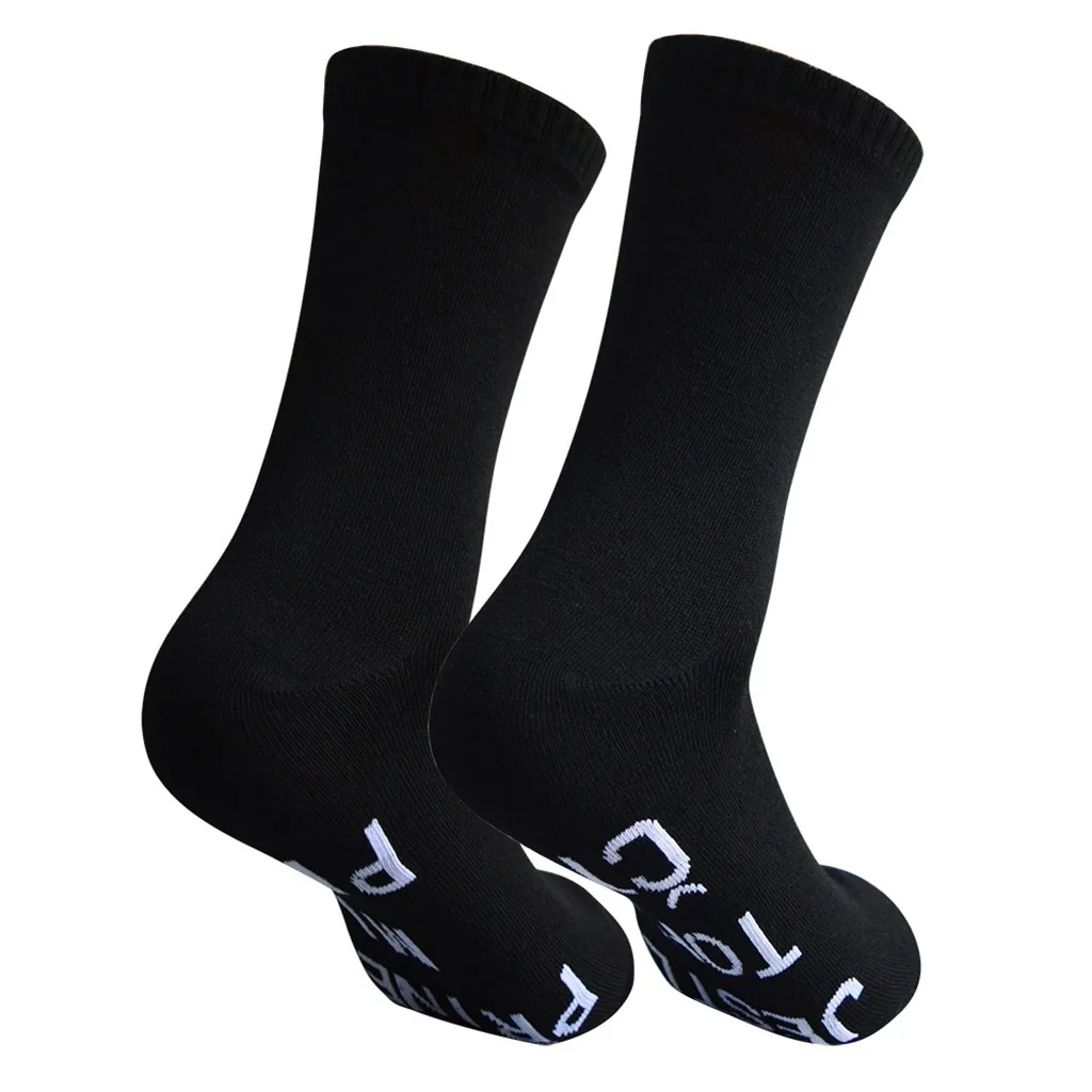 Мужские и женские Новые забавные носки с буквенным принтом Jesrle Tohle Cets бархатным