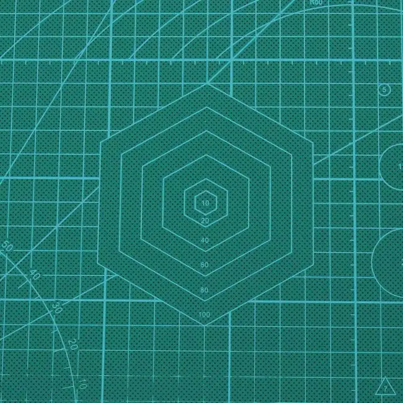 

3mm A2 PVC Cutting Mat Cutting Pad Patchwork Double Printed Self Healing Cutting Mat Craft Quilting Scrapbooking Board 45X60CM