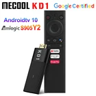 Мини-ТВ-приставка MECOOL KD1 Amlogic S905Y2, 4 ядра, 2 + 16 ГБ, Android 10,0